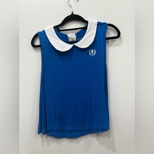 Her Universe Blue and White Doctor Who Top